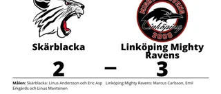 Knapp seger för Linköping Mighty Ravens mot Skärblacka