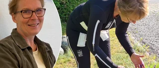 El-dräkt ger strokedrabbade Eva, 56, ett bättre liv