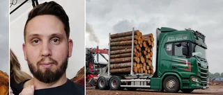 Trafikolycka var nära ögat – chauffören Peder, 34, ryter ifrån