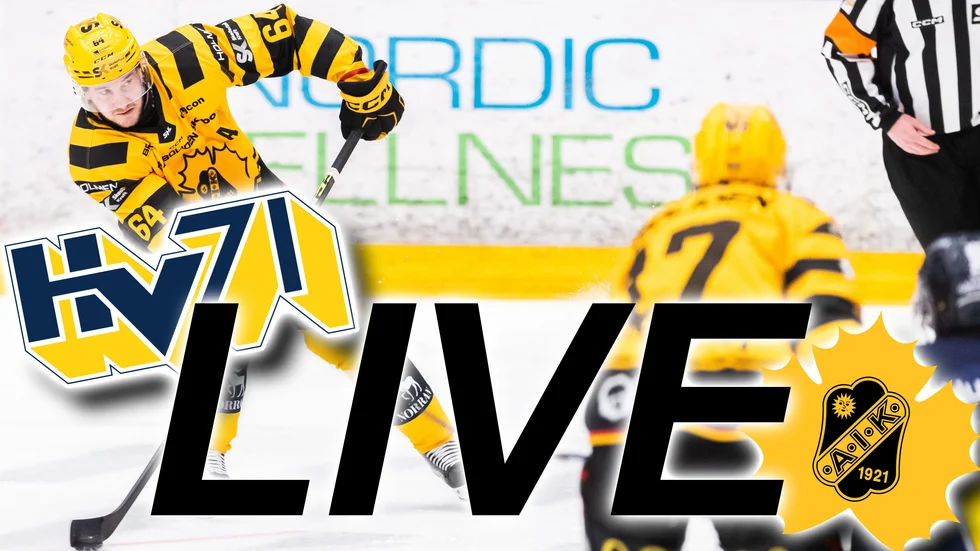 Jonathan Pudas och Skellefteå AIK är på plats i Jönköping för möte med krislaget HV71.