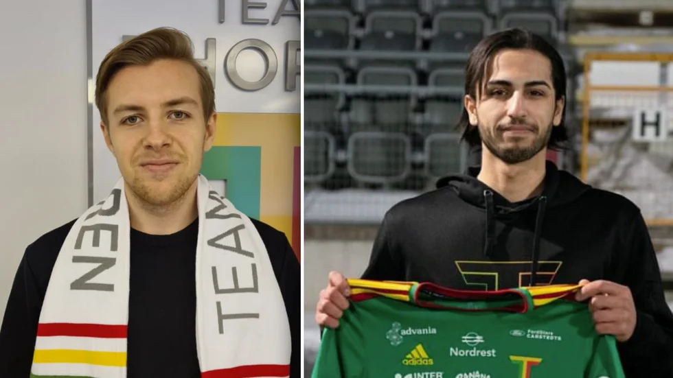 William Rönnlund och Mohammed Belouchi föll med 5–2 i den första kvalmatchen till ettan.