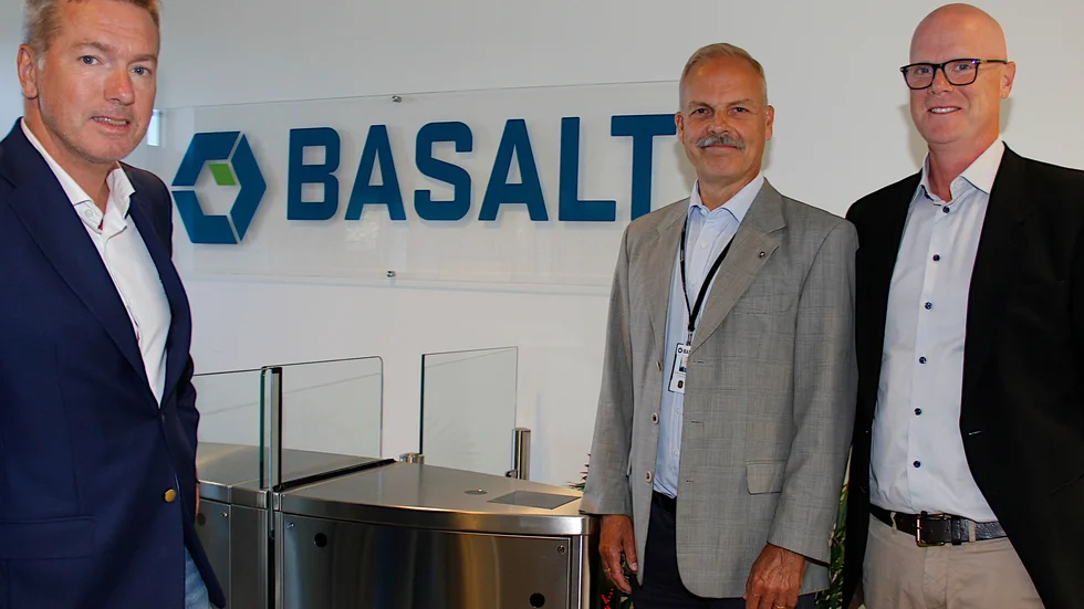 Säkerhet i vid mening erbjuder Basalt AB:s Larry Björkqvist, senior affärsrådgivare, Anders Brännström, strategisk rådgivare och Nicklas Haglund, vd, med det nya konceptet Säkerhet och totalförsvar.