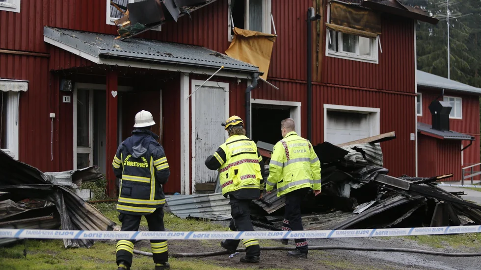 I nuläget är ingen person misstänkt för att ha anlagt branden.