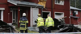 Ingen misstänkt efter kraftiga branden i Robertsfors