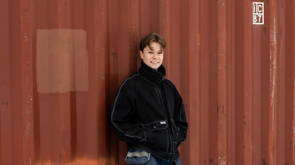Uppsalaeleven Anton Lindvall, 19 år, har utsetts som en av finalisterna i SM för unga plåtslagare.