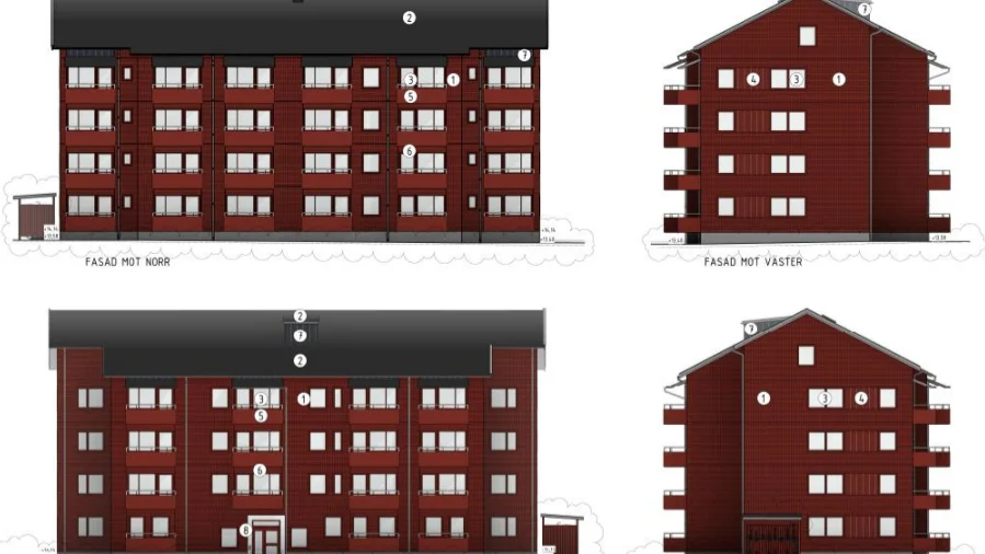Så ska Skebos nya hus se ut.