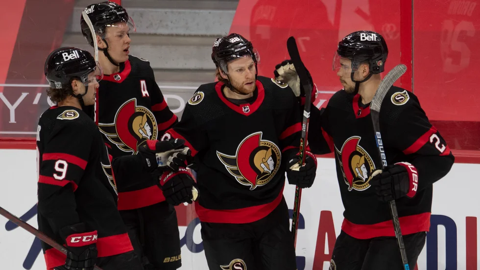 Ottawa utklassade Calgary med tennissiffrorna 6–1 på hemmais i NHL.