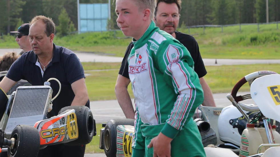Albin Eriksson, Piteå, blev tvåa i Norrlandscupen 2020. (Arkivbild).
