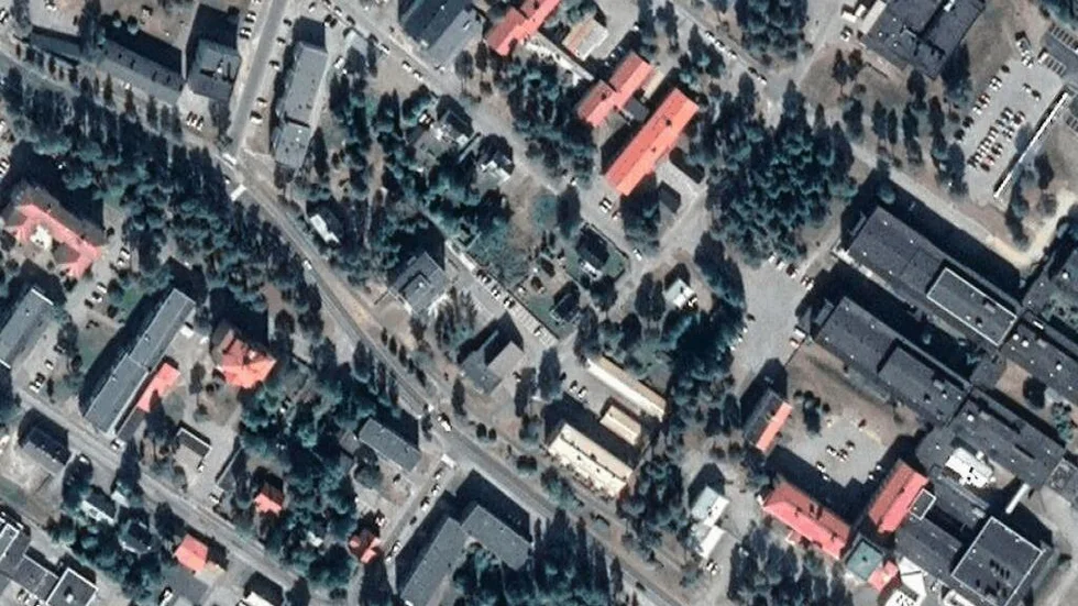 Området kring Tallhedsgatan 3