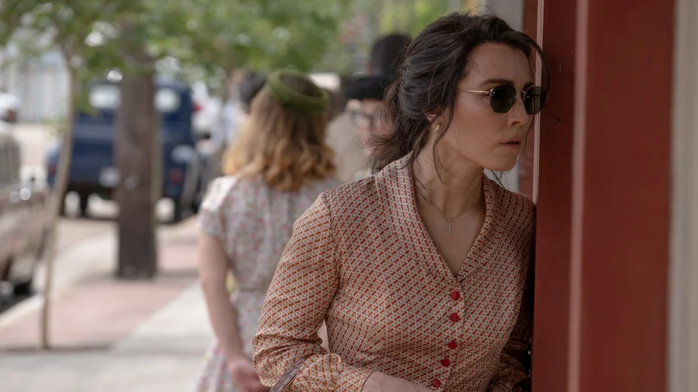 Noomi Rapace spelar Maja, vars förflutna kommer ikapp henne i "The secrets we keep". Pressbild.