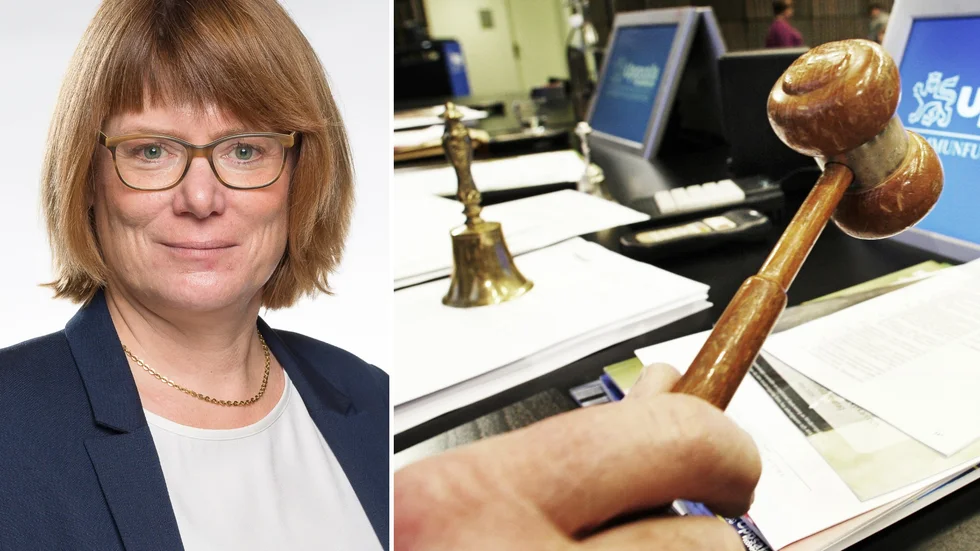 Eva Edwardsson (L), kommunfullmäktiges ordförande, säger att det förmodligen går fortare att ta om beslutet än att vänta på förvaltningsrättens dom.