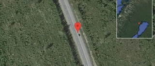 Stopp på E4 på grund av en singelolycka