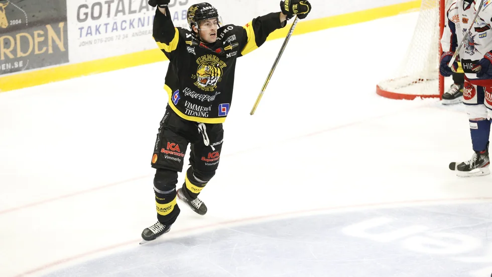 Det var Max Popovic som gjorde Vimmerbys mål.