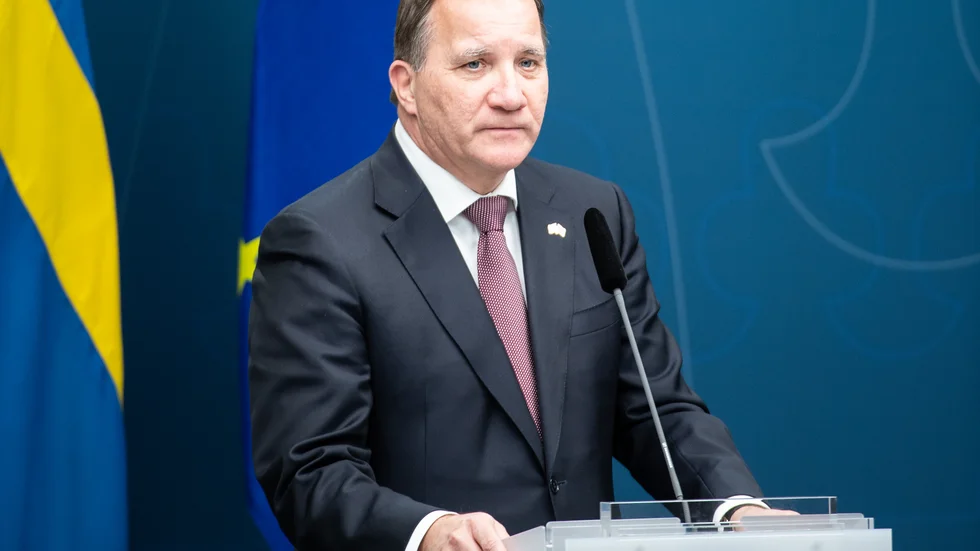 Stefan Löfven kallar till pressträff med anledning av coronaviruset. 