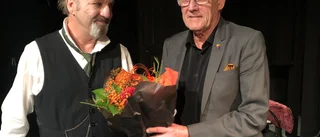 Skådespelaren: "Jätteroligt att hedras på det viset"