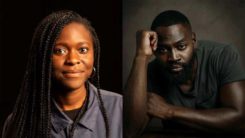 Hawa Janneh och David Nzinga. Pressbild.