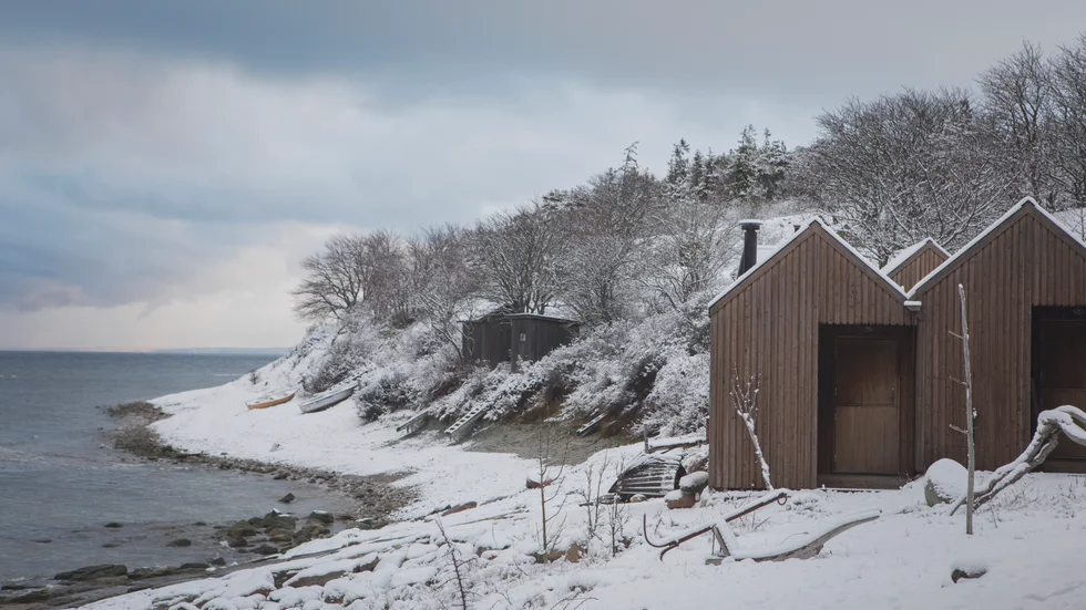 Gotland ligger inbäddat under ett snötäcke, men nästa vecka väntas mildare väder över ön.