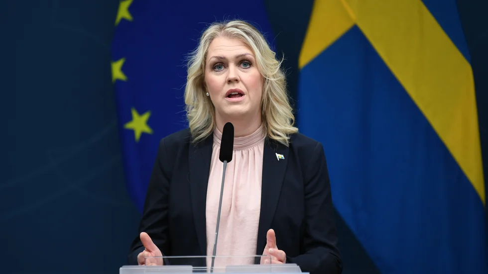 Socialminister Lena Hallengren (S). Arkivbild.