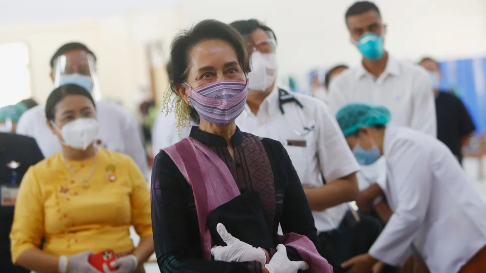 Aung San Suu Kyis parti Nationella demokratiska förbundet (NLD) fick 83 procent av rösterna i parlamentsvalet. Det fick generalerna att agera. De tog tidigare i veckan makten i en statskupp.