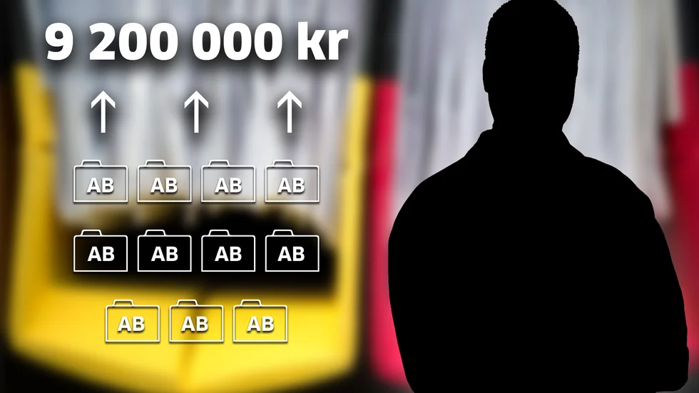 En del av pengarna som Uppsalaekonomen fört ut från företagen har han investerat i en villa som kostat runt 15 miljoner kronor att bygga. Sedan misstankarna uppdagades har han upptaxerats med 16 miljoner för anklagelser om svarta löner. För att lösa skatteskulderna har han tvingats sälja villan. 