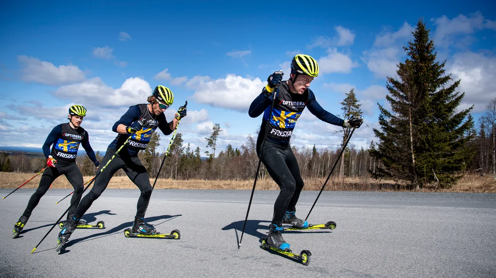 Sebastian Samuelsson var i en klass för sig i Dala-Järna. Arkivbild.