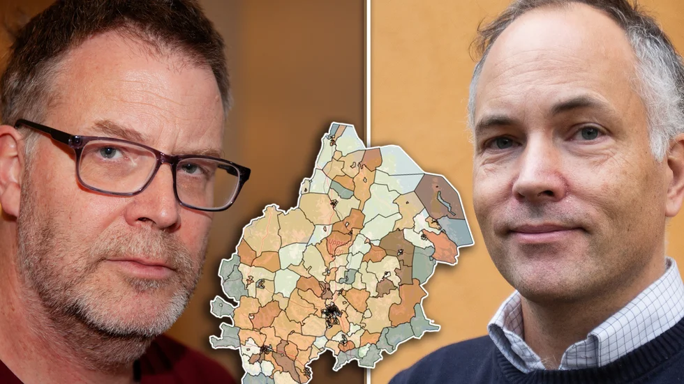 Johan Nöjd, smittskyddsläkare, och Mats Martinell, medicinskt ansvarig läkare på provtagningsenheten oroas båda över smittspridningen.