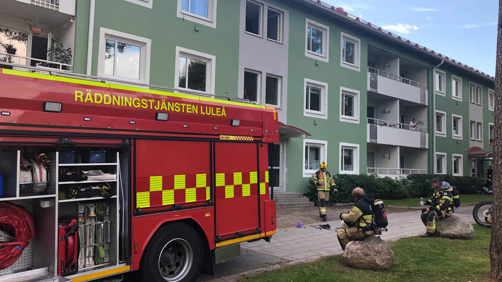 Det var i slutet av augusti som räddningstjänsten i Luleå larmades om en brand på Tunastigen i Luleå. 