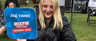 Vinsten - Festivalbesök blev hemmaspelning