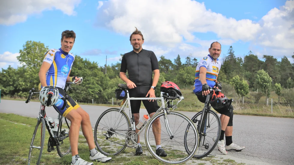 Från vänster: Tomas Hermansson, Anders Schelander och Howard Needham.