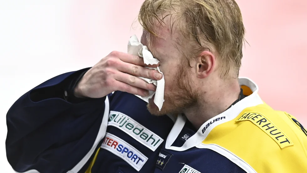 HV:s målvakt Jonas Gunnarsson höll nollan i jumbomötet.