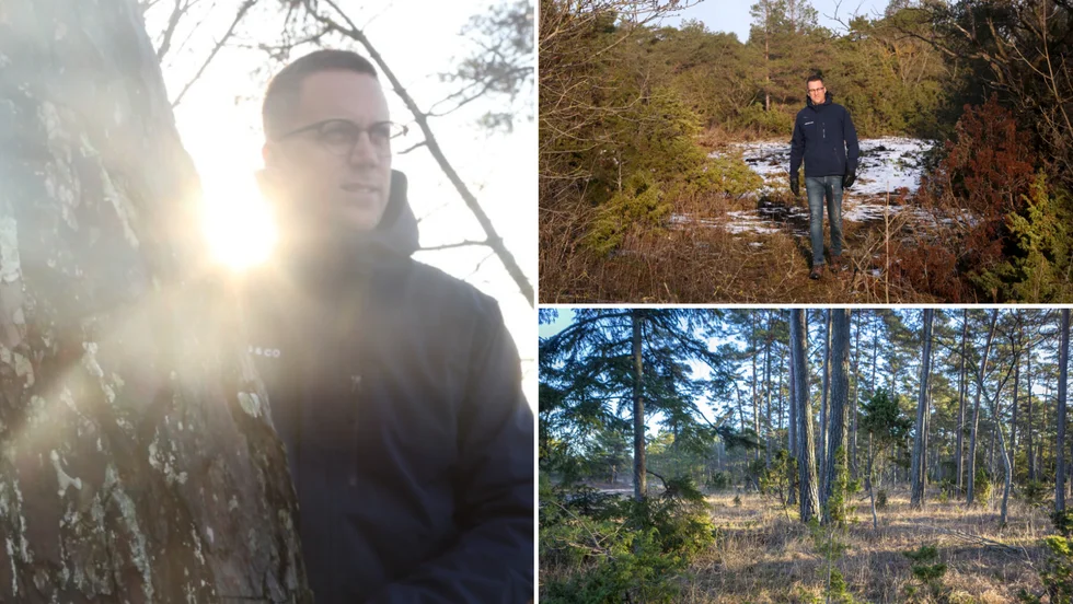 Jacob Wallin Sander berättar om intresset för skogsfastigheter. 