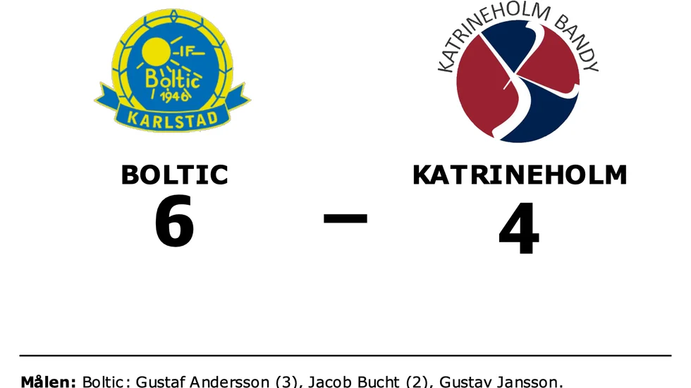 IF Boltic vann mot Katrineholm Bandy