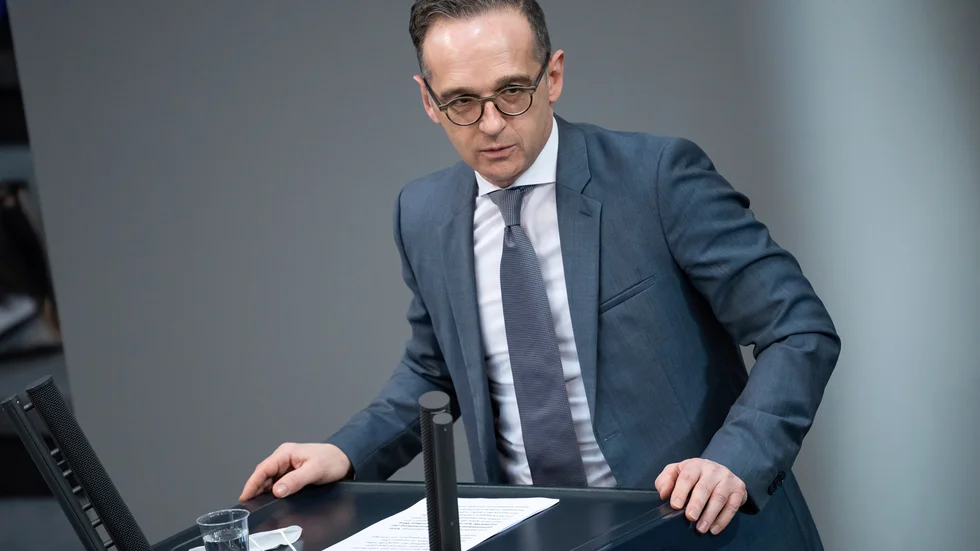 Tysklands utrikesminister Heiko Maas (SPD). Arkivbild.