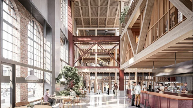 Så här planeras nya miljön i varvsstaden i Malmö att se ut.