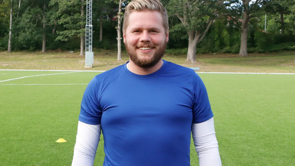 Robin Pettersson är glad över att vara tillbaka i VFC. 