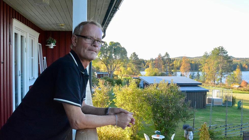 Det var vid halv tre-tiden på natten mot tisdag som Kennet Andersson, Sörbyn, Norsjö, fick syn på de maskerade personerna.