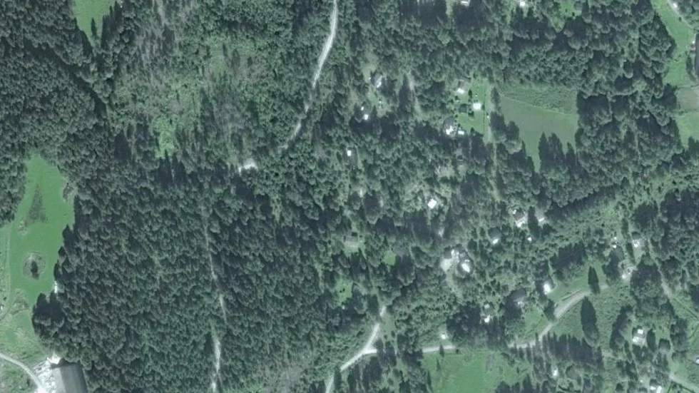 Området kring Svensbergs Skogsväg 3