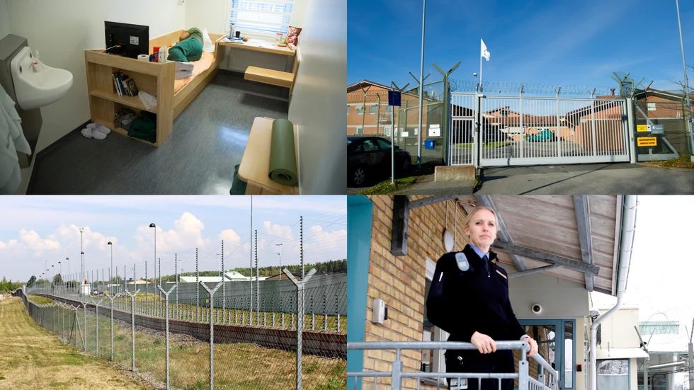 Fullt i häktet och på anstalterna, som Arnöanstalten i Nyköping och Hällby utanför Eskilstuna. Linda Landin är kriminalvårdschef på Mariefredsanstalten.