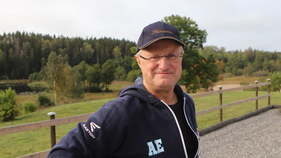 Hockeylivet är ett mine blott för Anders Eldebrink som stortrivs i naturen kring Flen.