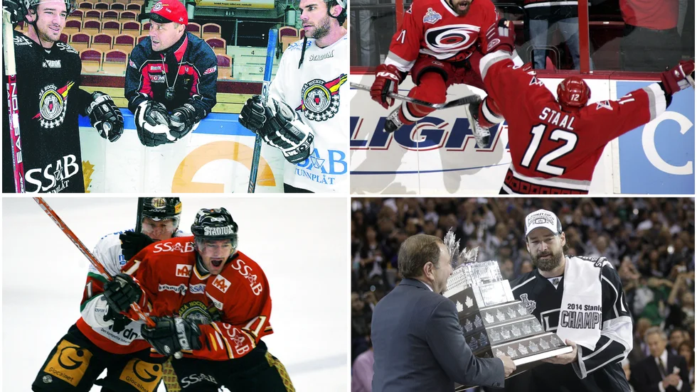 Här är fyra fina bilder från Justin Williams karriär.