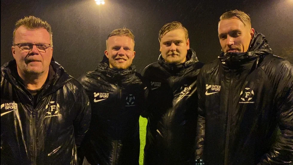 Björn Kindlund, Oscar Kindlund, Pontus Johansson och Kim Skoglund.