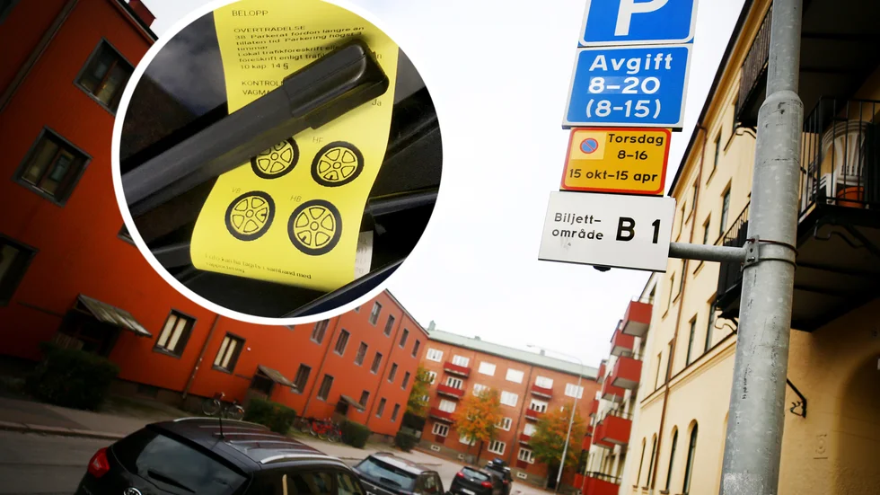 Torsdagen den 15 oktober är det parkeringsförbud på bland annat Alfeltsgatan 16 till 18 mellan klockan 8 och 16. Överträdelse kostar 700 kronor, under torsdagen väntas 100 bilar i Eskilstuna få böter.