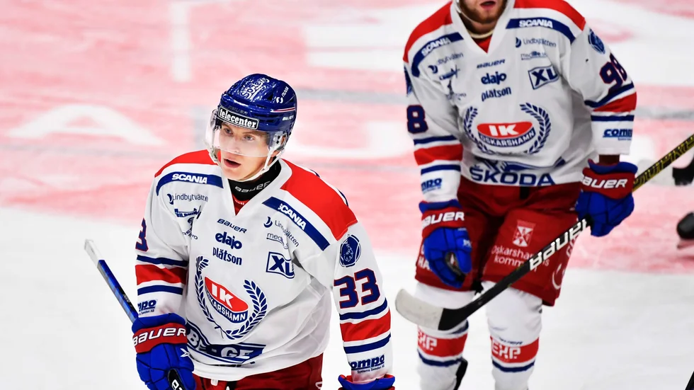 Oskarshamns matchvinnare borta mot Djurgården: Filiph Engsund.