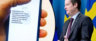 I dag får alla i Sverige ett viktigt kris-sms: "Allvarligt läge"