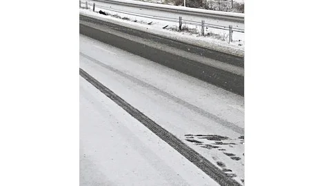 Bild från olycksplatsen.