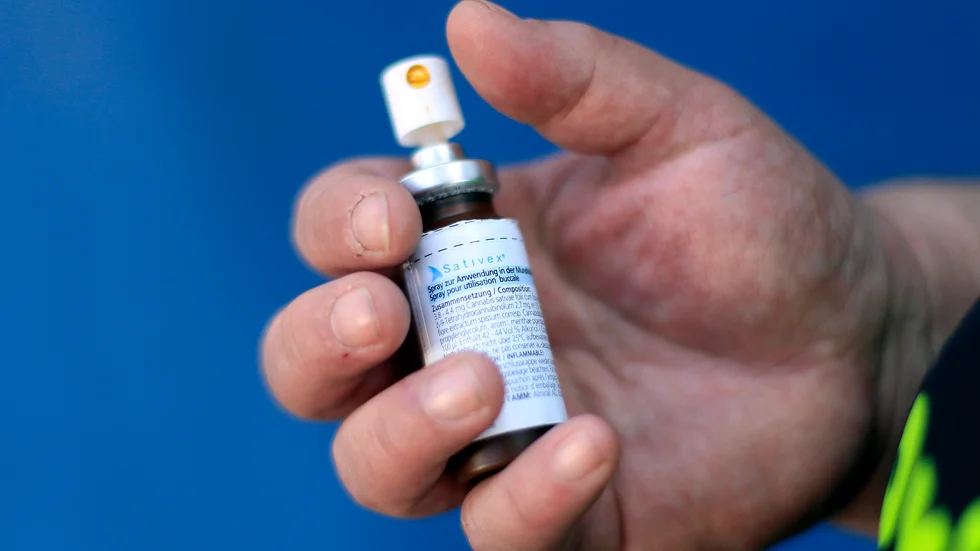 Sativex, ett receptbelagt läkemedel baserat på cannabis. Arkivbild.