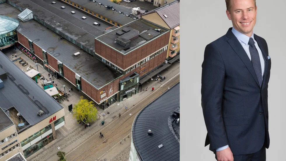 Christian Claesson på Lundbergs har inga planer på att riva varuhusen på Drottninggatan.