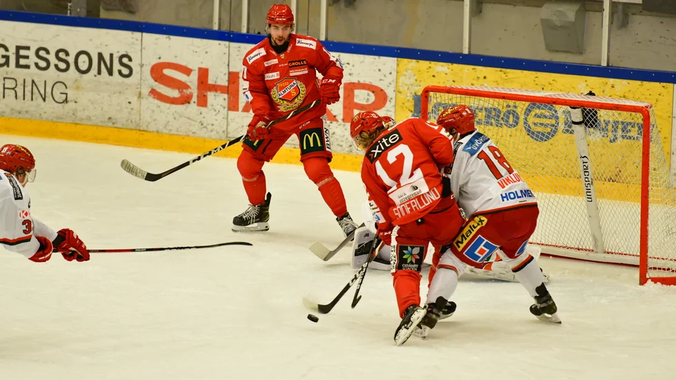 Almtuna mot Modo i tisdagens match.