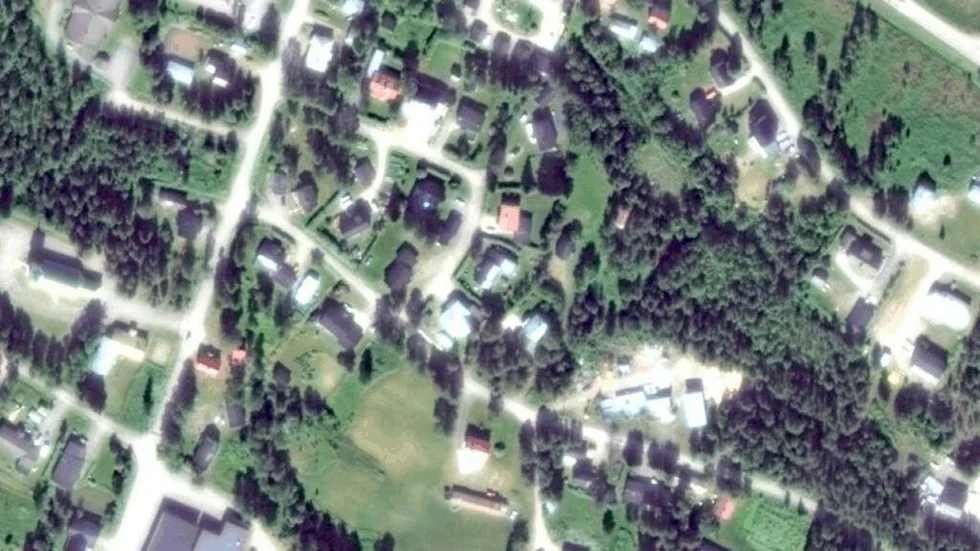 Området kring Villavägen 13