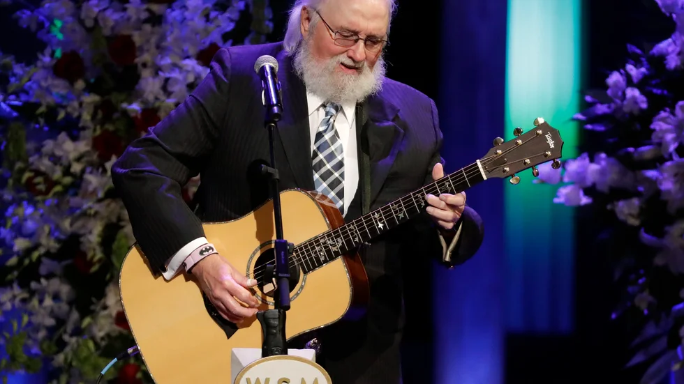 Charlie Daniels på scen i Nashville 2017. Arkivbild.